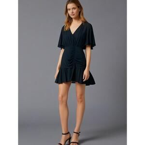 Aaron & Amber Dress Womens Small Cotton Chic Coquette Party Beachy Night Out